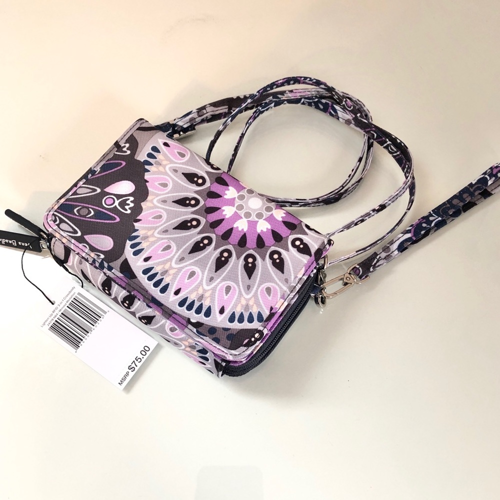 Vera Bradley 3 in 1 crossbody RFID